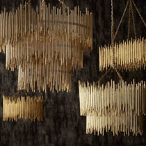 Althely Brass 3 Lights Pendant Chandelier