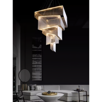 Aluminum Chain Tassel Chandelier