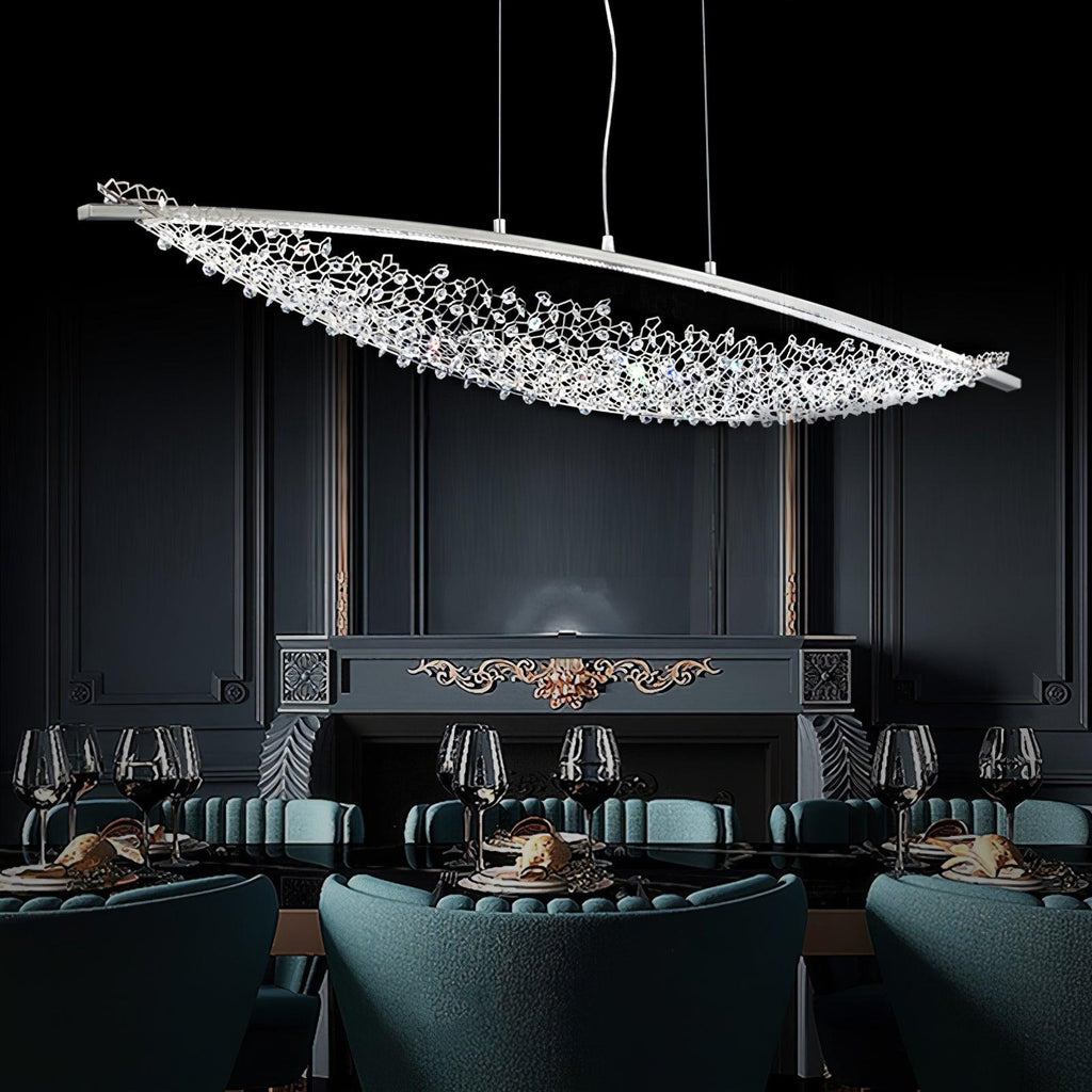 Industrial Net Style Two-Bulb Pendant - CasaraHouse