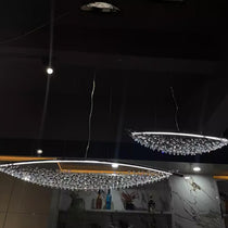 Industrial Net Style Two-Bulb Pendant - CasaraHouse