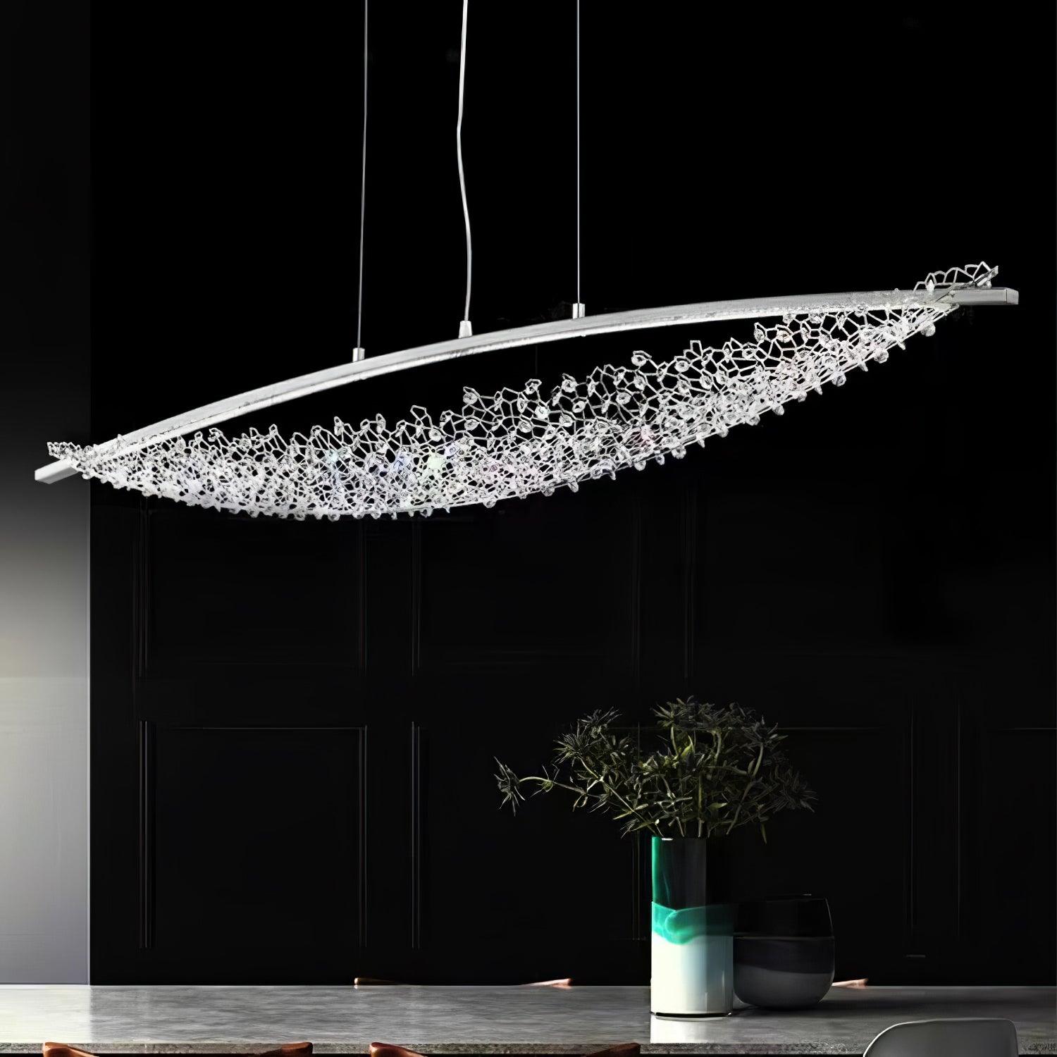 Industrial Net Style Two-Bulb Pendant - CasaraHouse