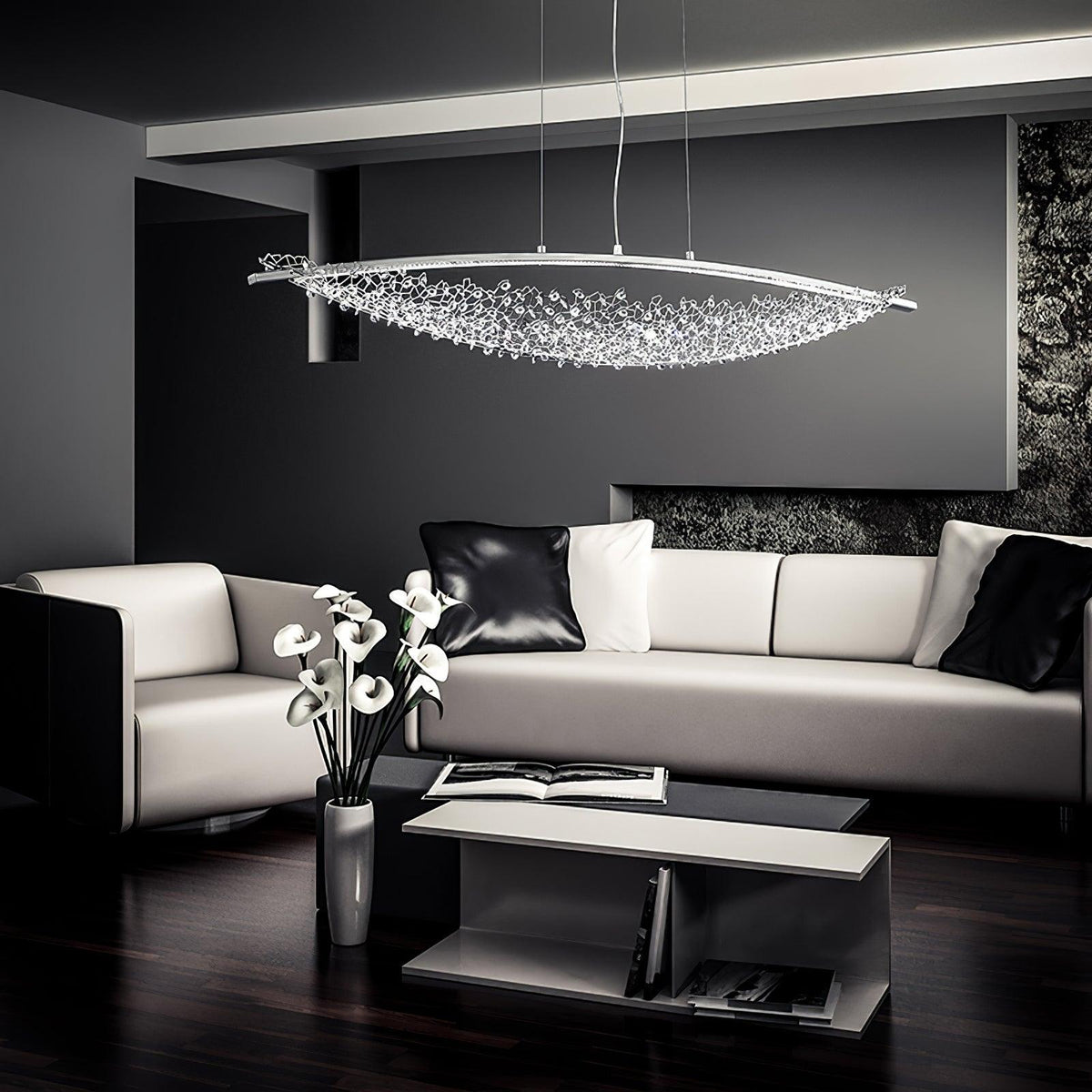 Industrial Net Style Two-Bulb Pendant - CasaraHouse