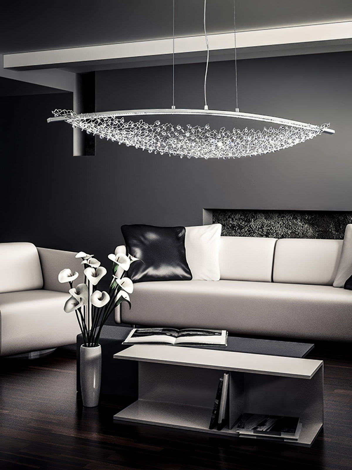 Industrial Net Style Two-Bulb Pendant - CasaraHouse