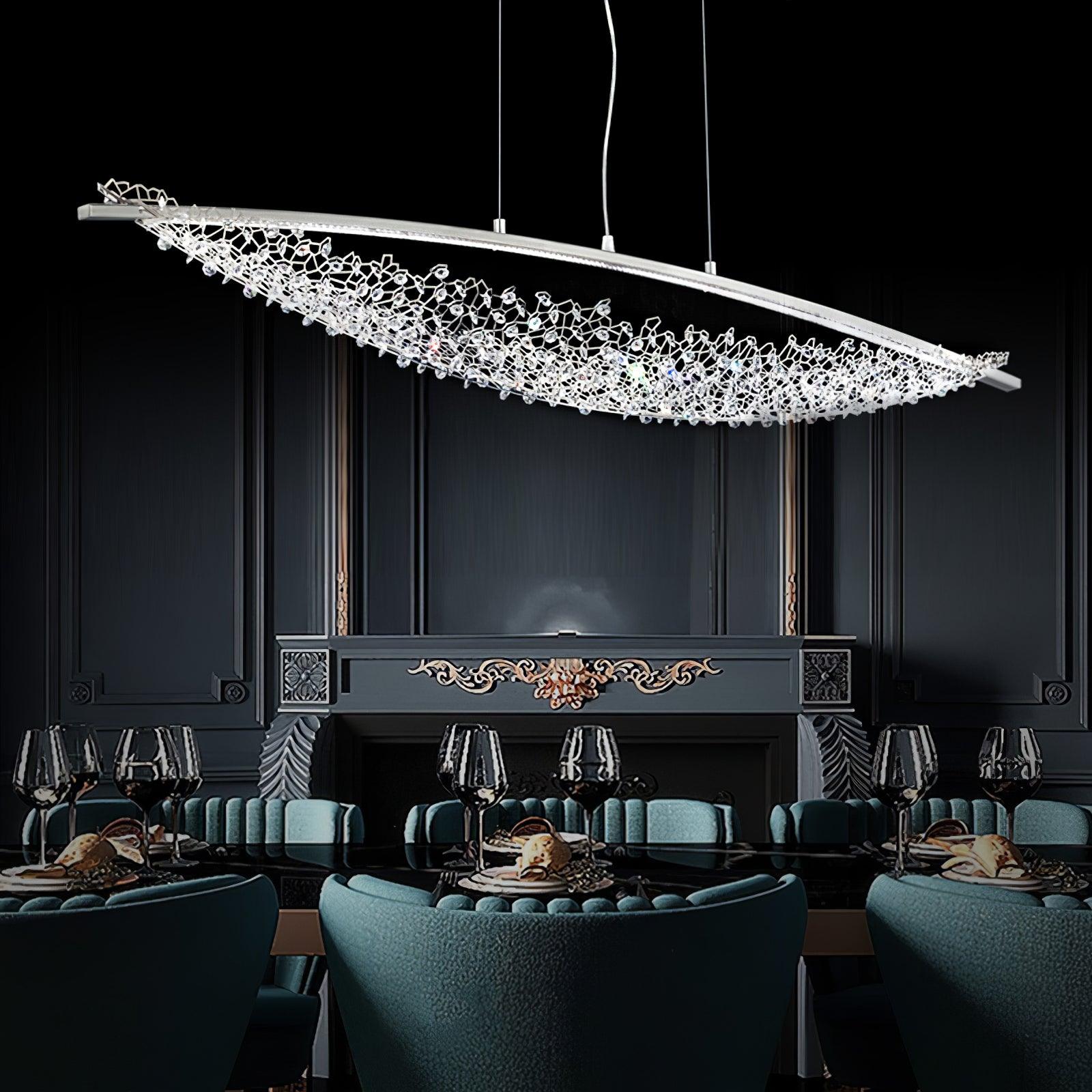 Industrial Net Style Two-Bulb Pendant - CasaraHouse