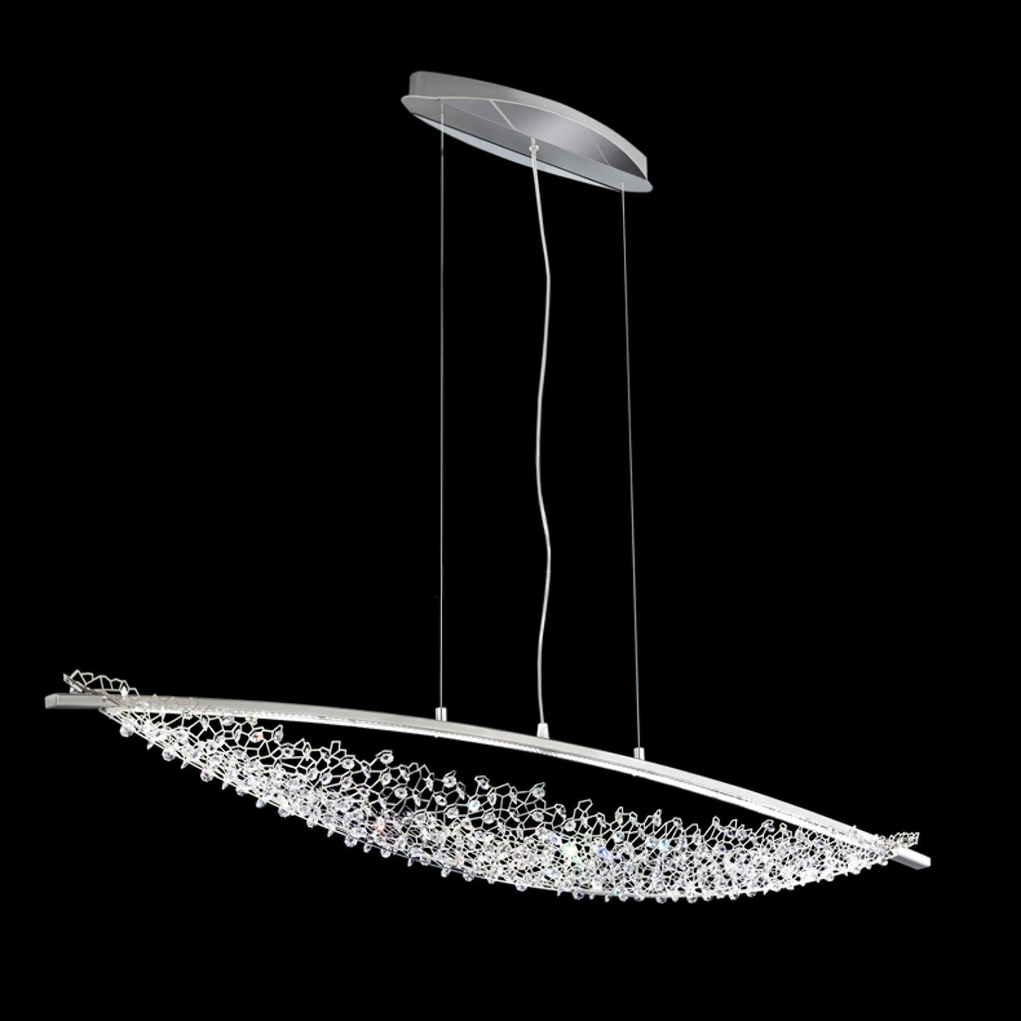 Industrial Net Style Two-Bulb Pendant - CasaraHouse