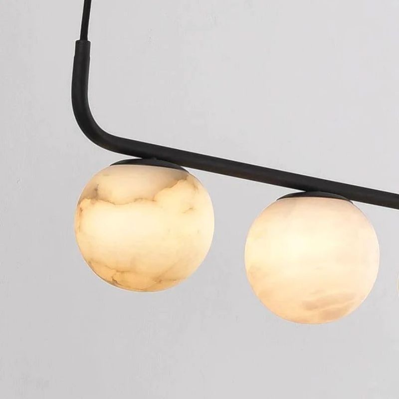 Amaris Alabaster Linear Chandelier Secondary image