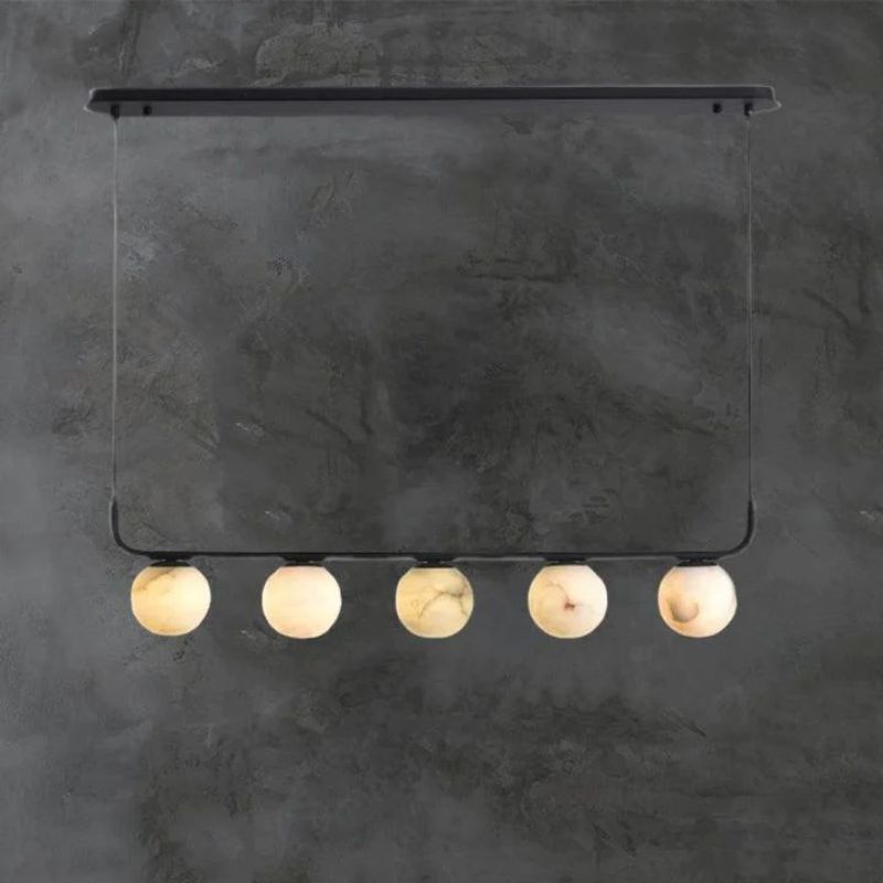 Amaris Alabaster Linear Chandelier