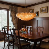 Premium Amber Sorrento Chandelier - CasaraHouse