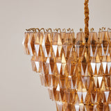 Luxury Amber Empire Chandelier - CasaraHouse