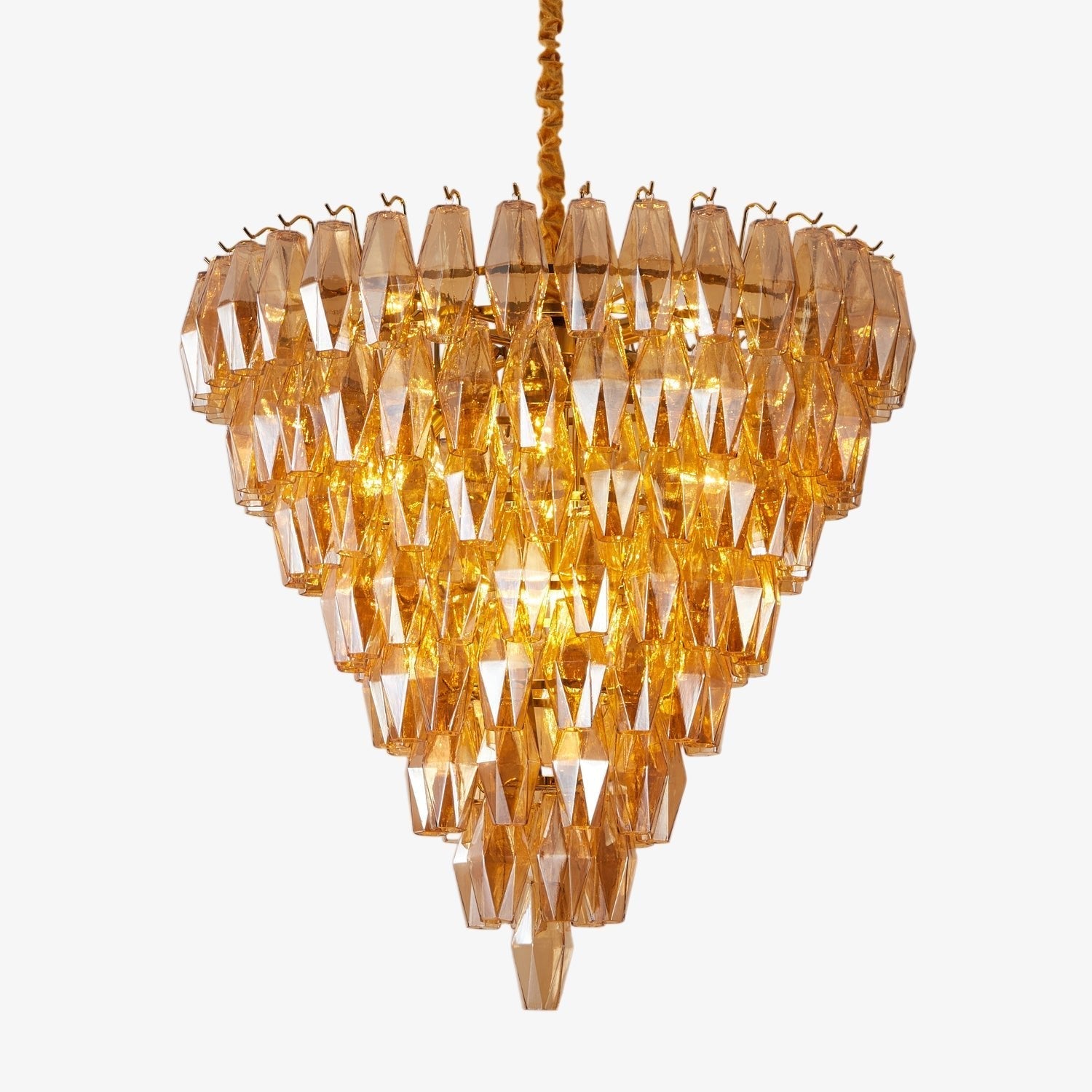 Amber Empire Chandelier Secondary image