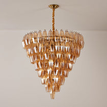 Luxury Amber Empire Chandelier - CasaraHouse