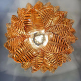 Luxury Amber Leaf Cascade Chandelier - CasaraHouse