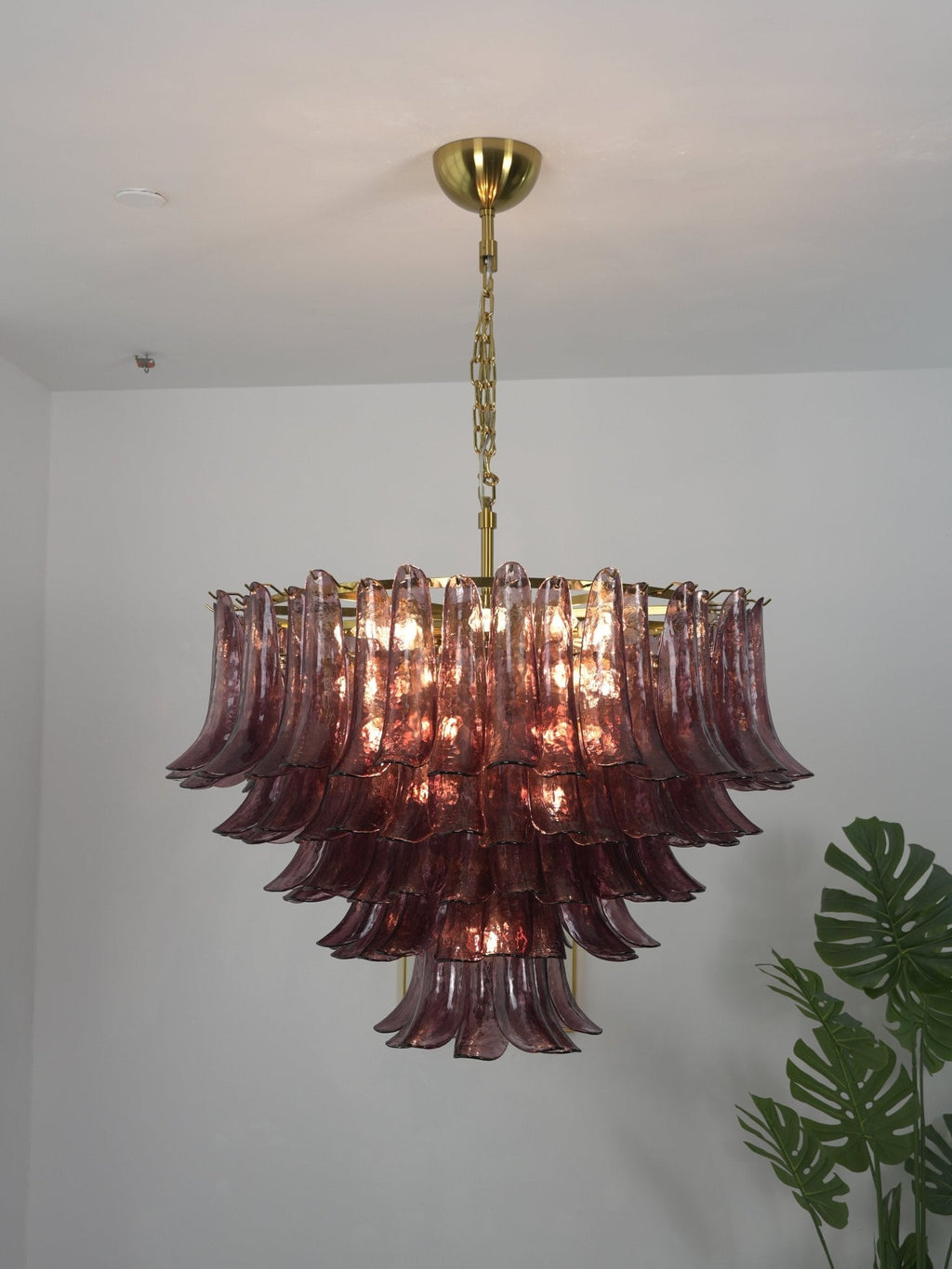 Designer Amethyst Bloom Chandelier - CasaraHouse