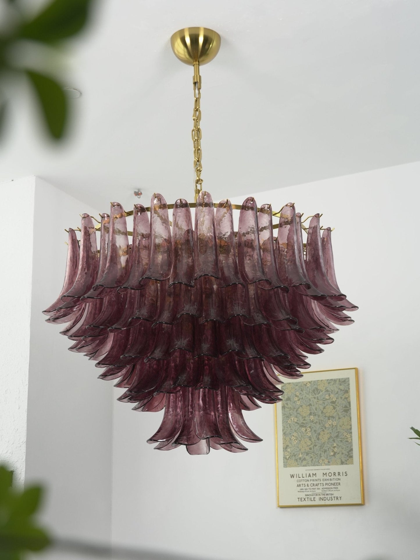 Designer Amethyst Bloom Chandelier - CasaraHouse