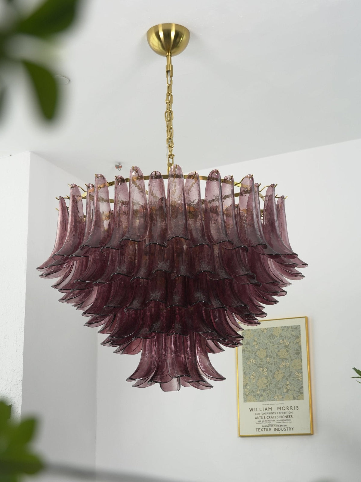 Designer Amethyst Bloom Chandelier - CasaraHouse