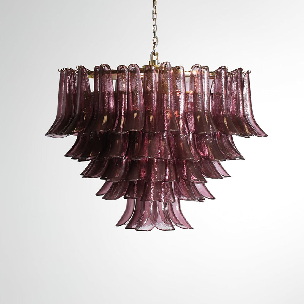 Amethyst Bloom Chandelier