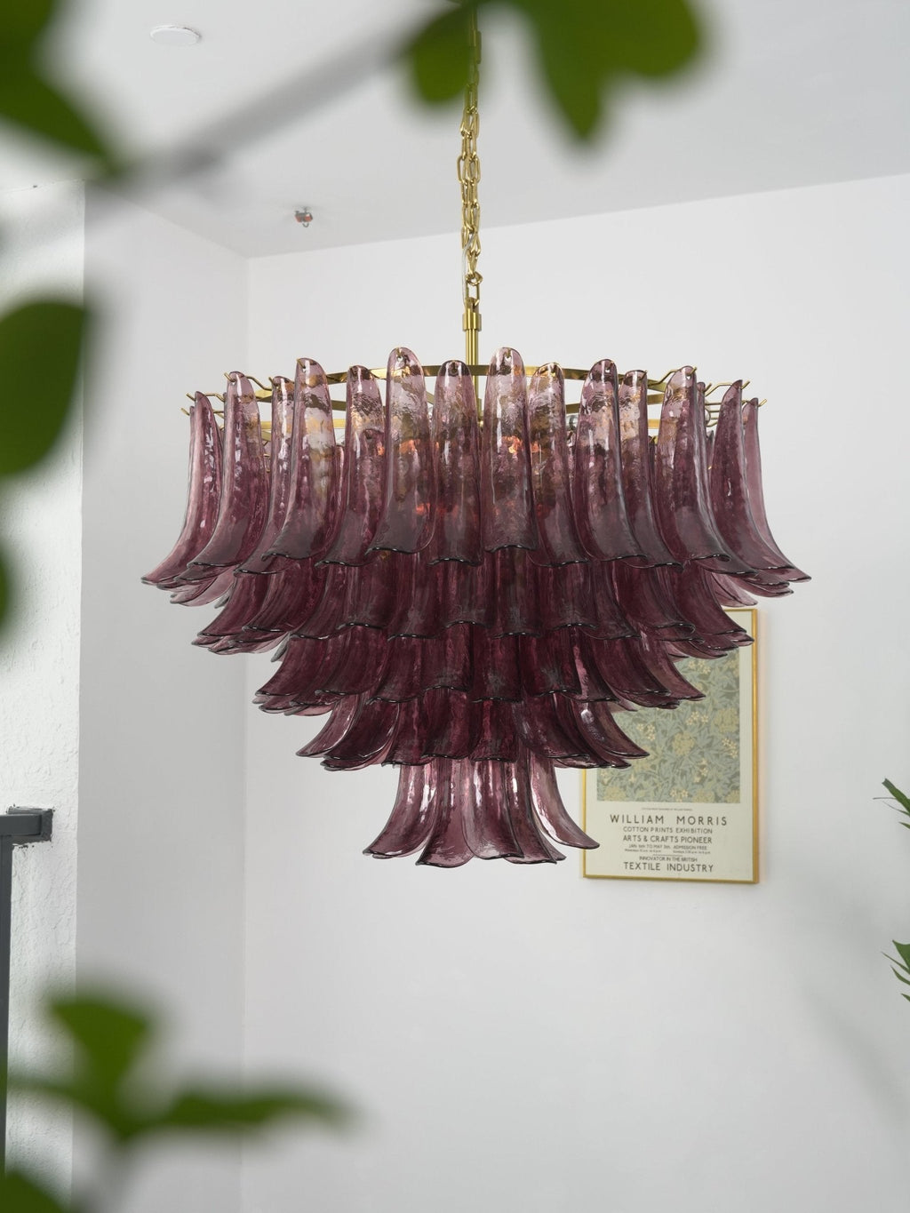 Designer Amethyst Bloom Chandelier - CasaraHouse