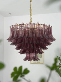 Designer Amethyst Bloom Chandelier - CasaraHouse