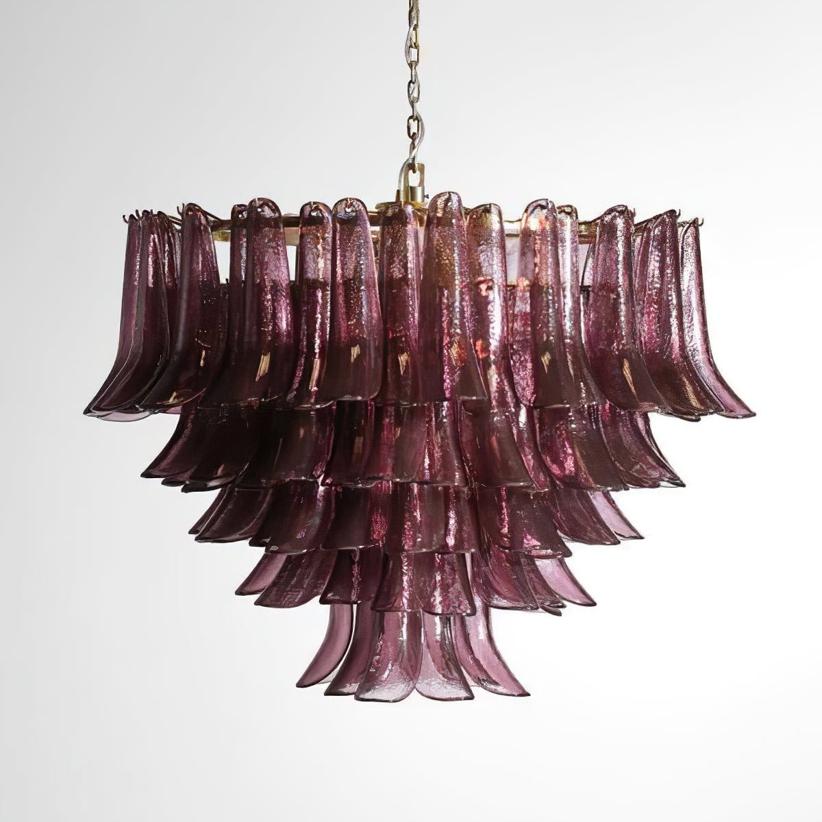 Designer Amethyst Bloom Chandelier - CasaraHouse