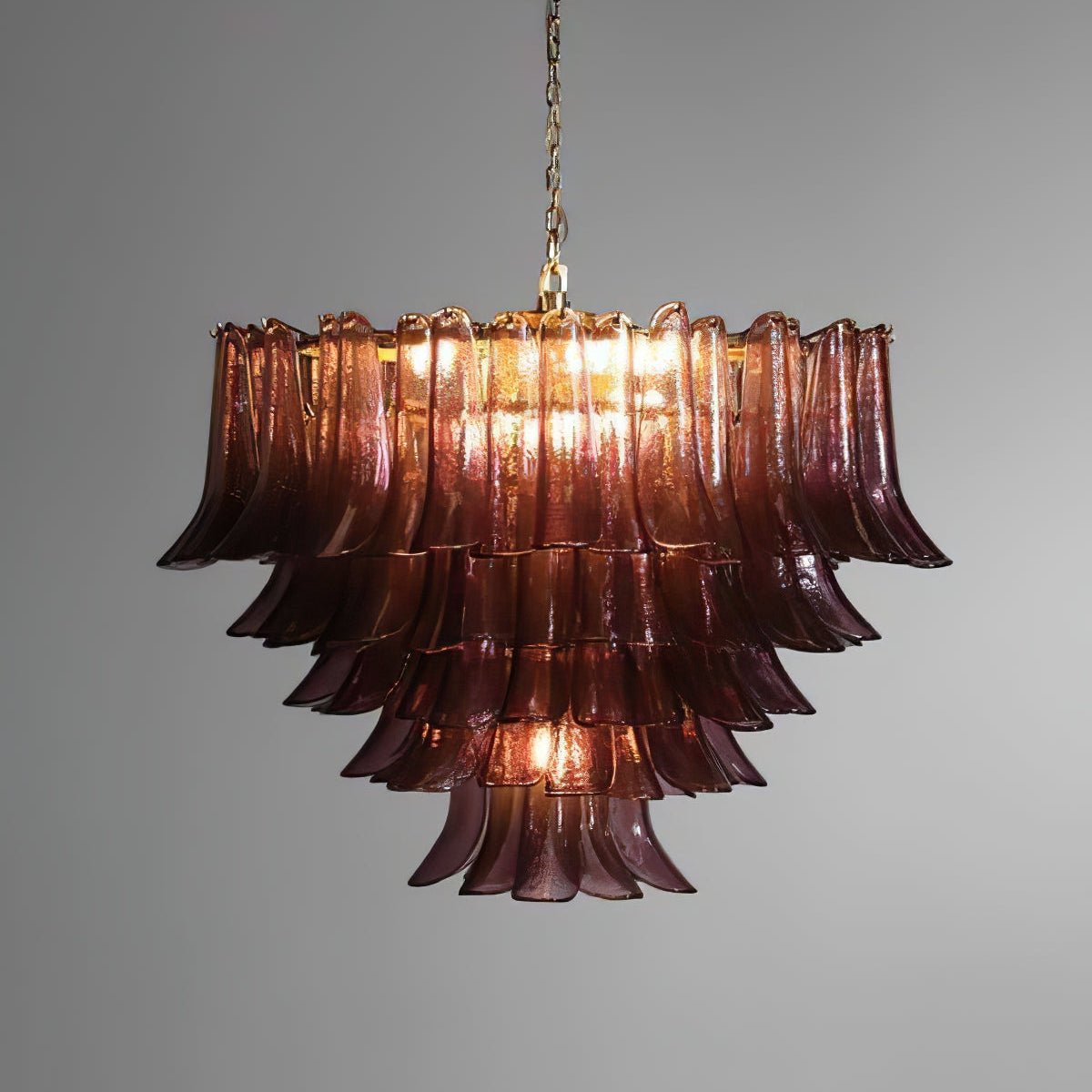 Designer Amethyst Bloom Chandelier - CasaraHouse