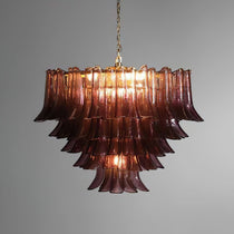 Amethyst Bloom Chandelier