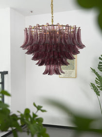 Designer Amethyst Bloom Chandelier - CasaraHouse