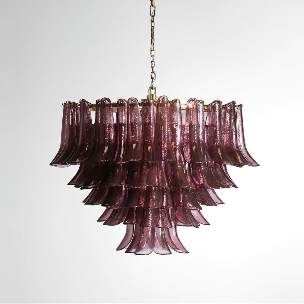 Designer Amethyst Bloom Chandelier - CasaraHouse