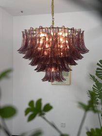 Designer Amethyst Bloom Chandelier - CasaraHouse