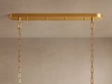 Luxury Amor Ghiaccio Glass Oval Chandelier 54"W/65"W - CasaraHouse