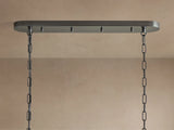Luxury Amor Ghiaccio Glass Oval Chandelier 54"W/65"W - CasaraHouse
