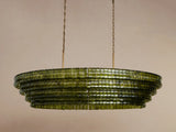 Luxury Amor Ghiaccio Glass Oval Chandelier 54"W/65"W - CasaraHouse