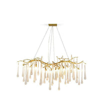 Aqua Makrama Chandeliers