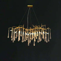Aqua Makrama Chandeliers