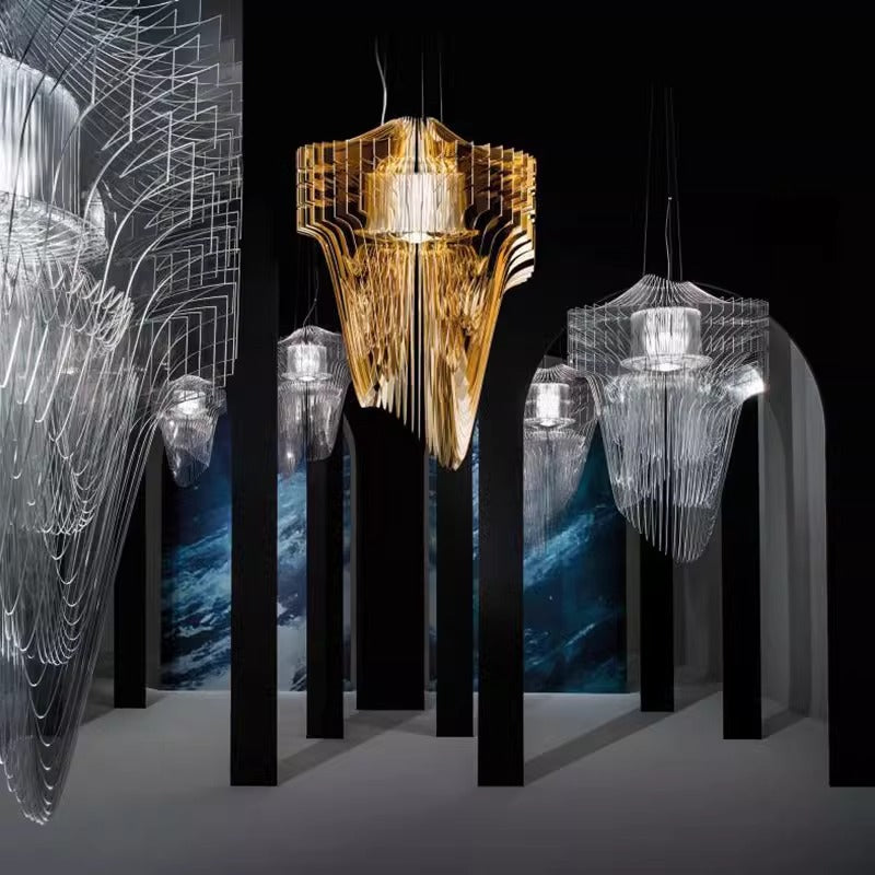Aria Gold Chandelier