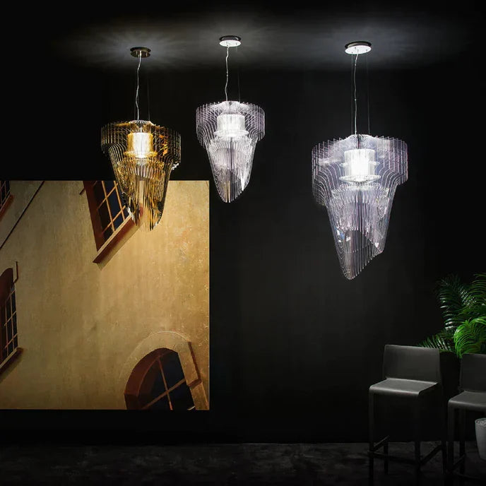 Aria Gold Chandelier