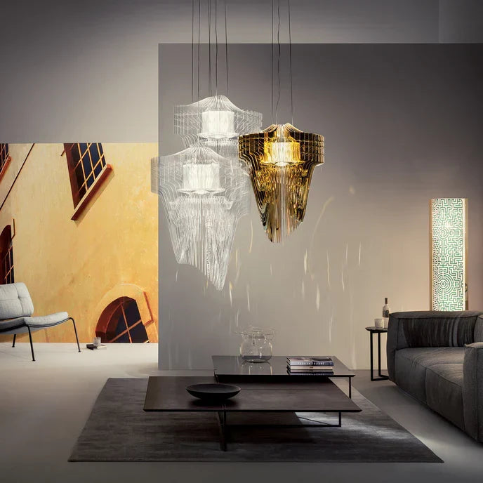 Aria Gold Chandelier