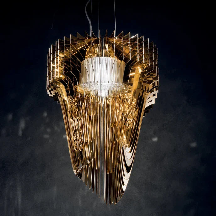 Aria Gold Chandelier