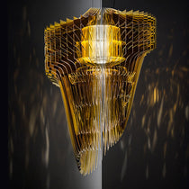 Aria Gold Chandelier