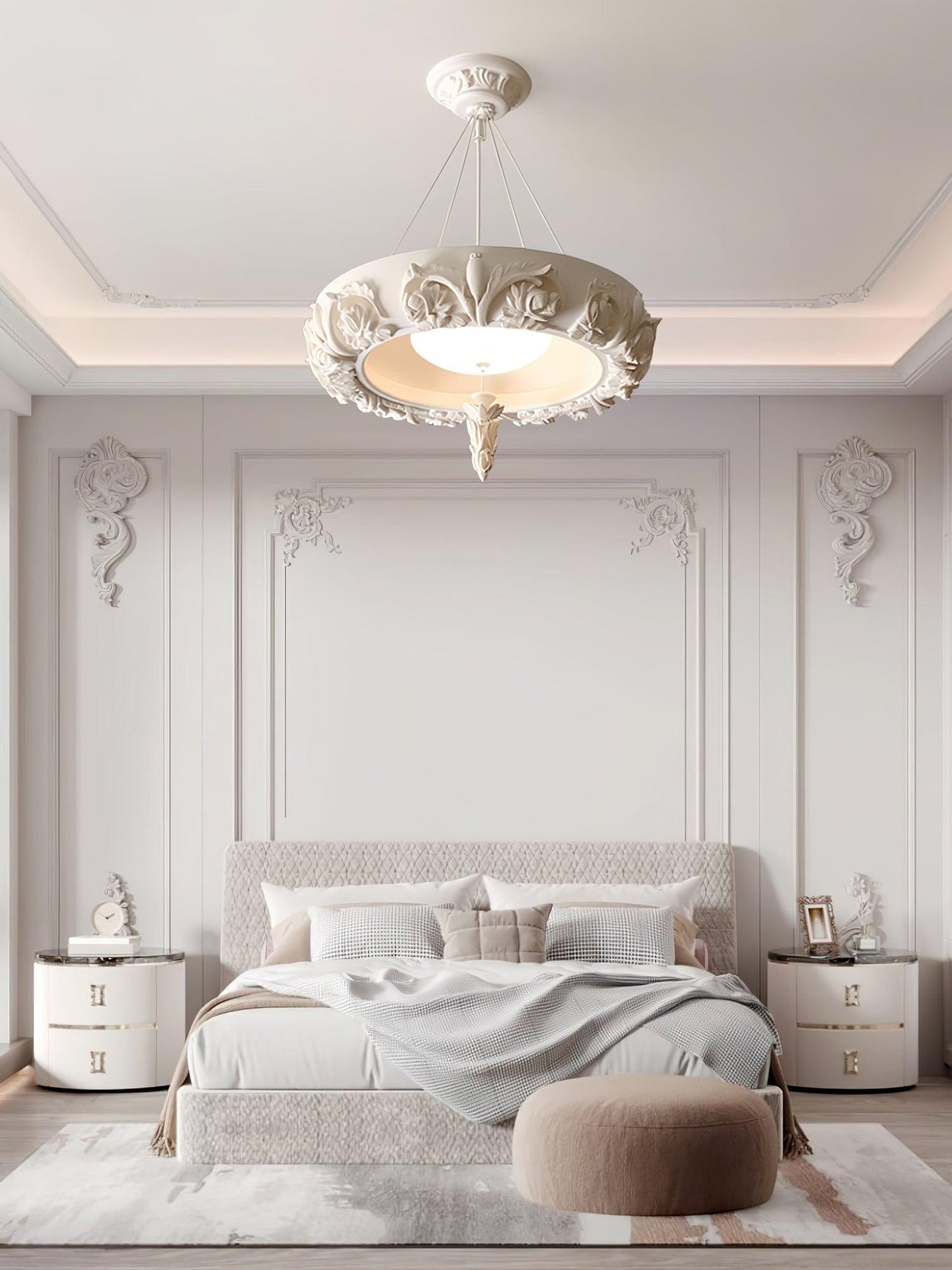 Premium Artistic Carved Chandelier - CasaraHouse