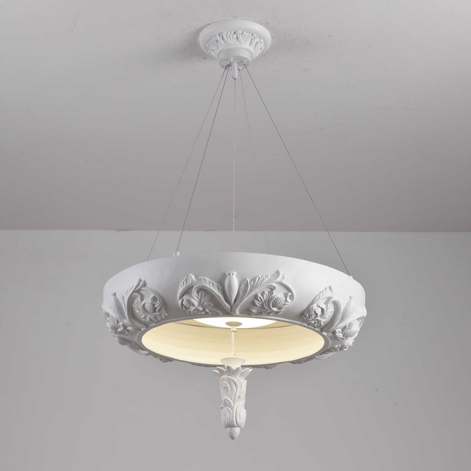 Premium Artistic Carved Chandelier - CasaraHouse