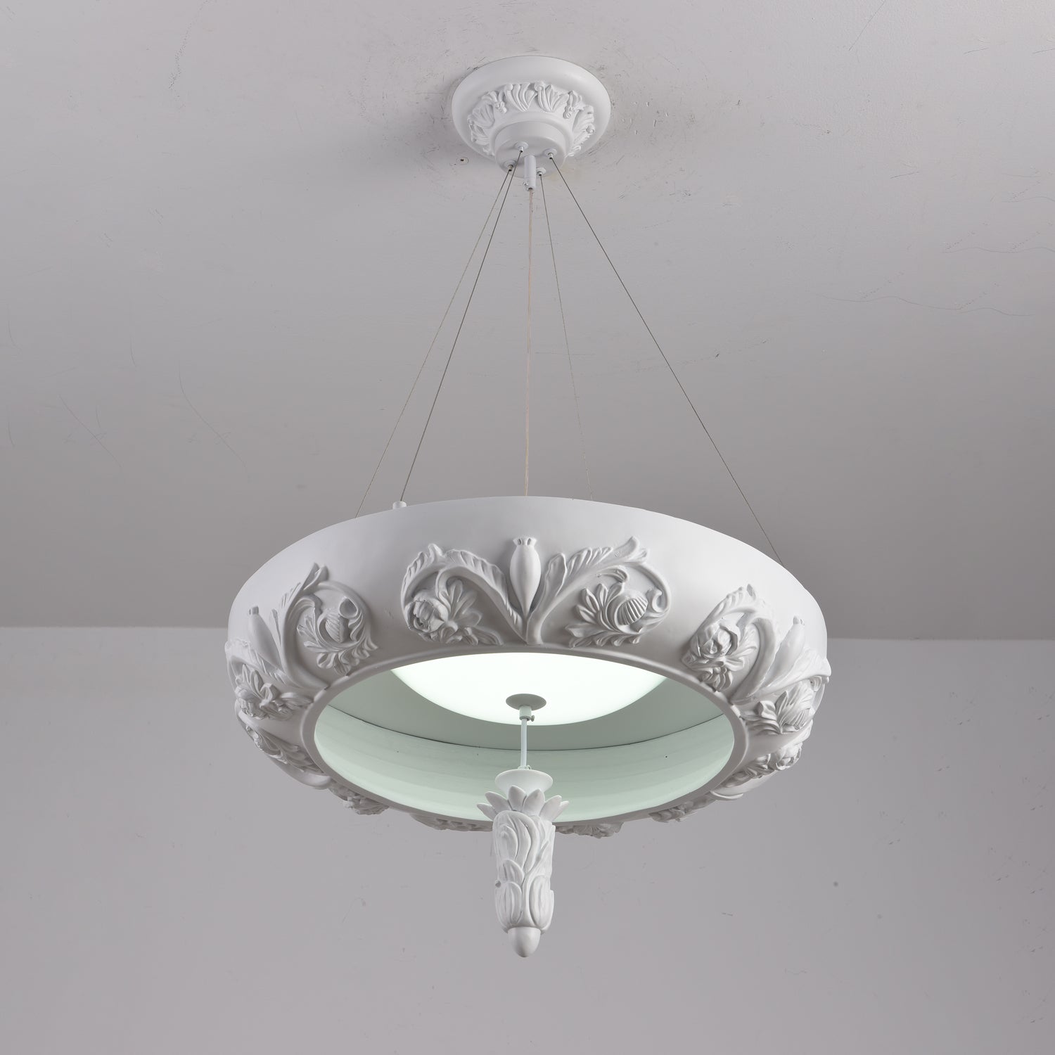 Premium Artistic Carved Chandelier - CasaraHouse
