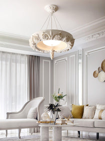 Artistic Carved Chandelier