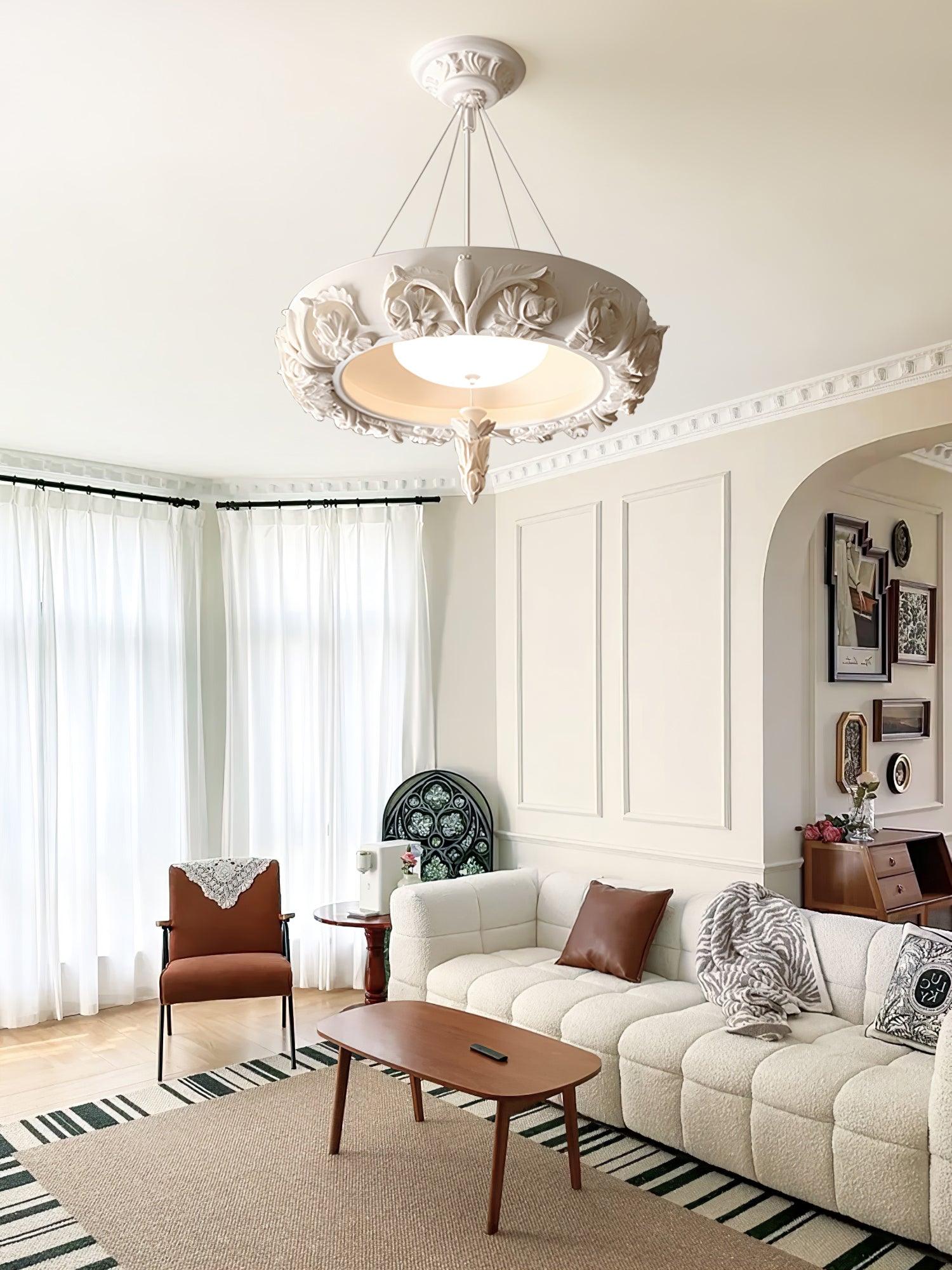 Premium Artistic Carved Chandelier - CasaraHouse