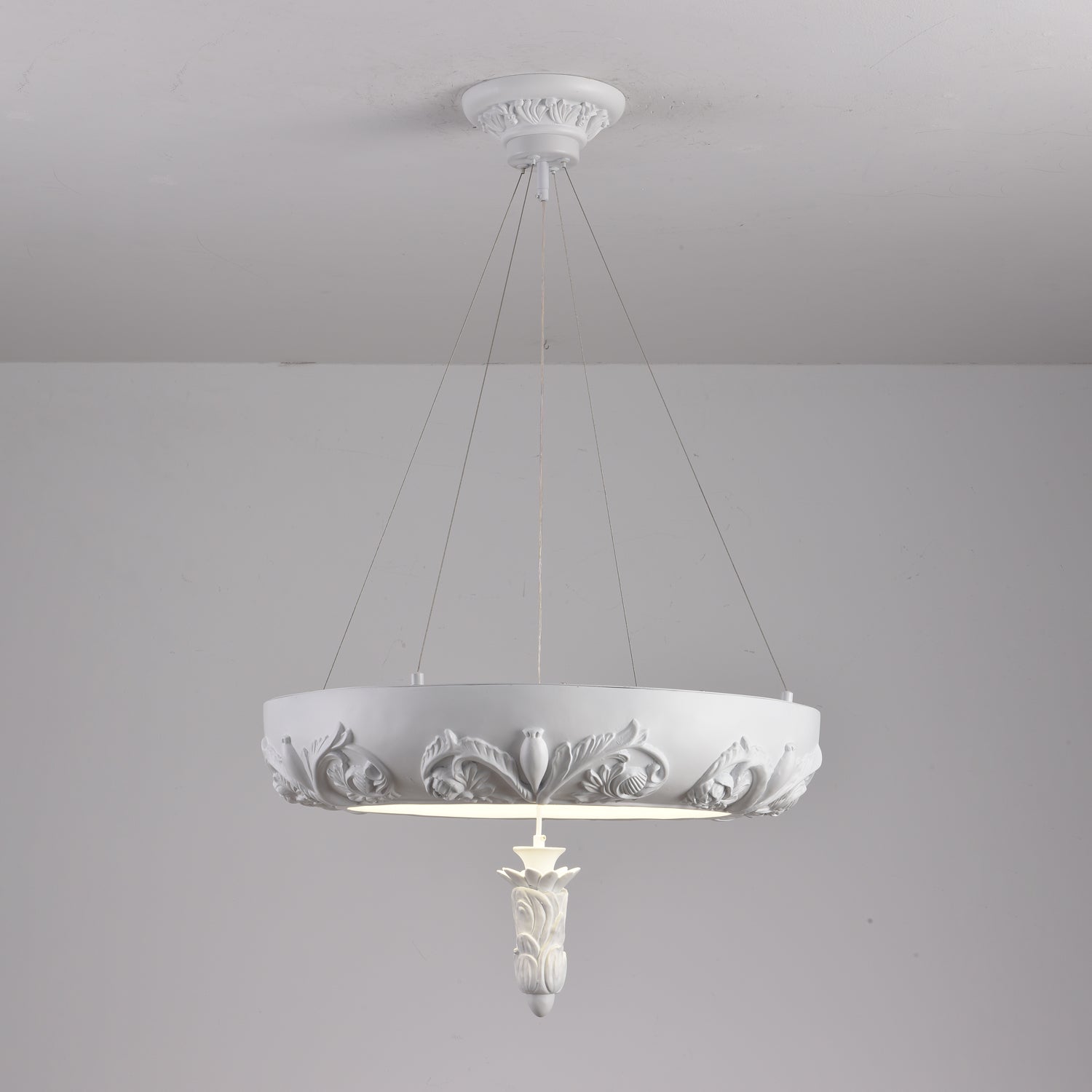 Premium Artistic Carved Chandelier - CasaraHouse