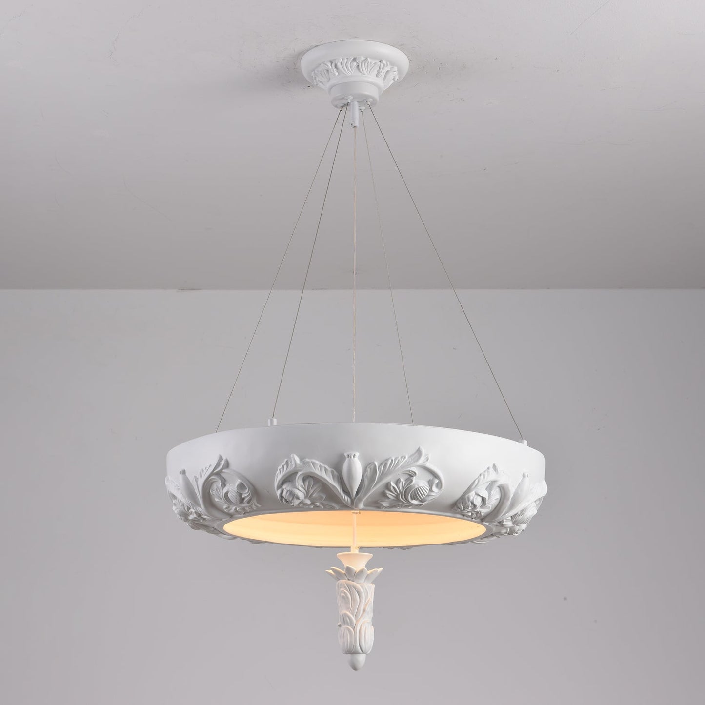 Premium Artistic Carved Chandelier - CasaraHouse