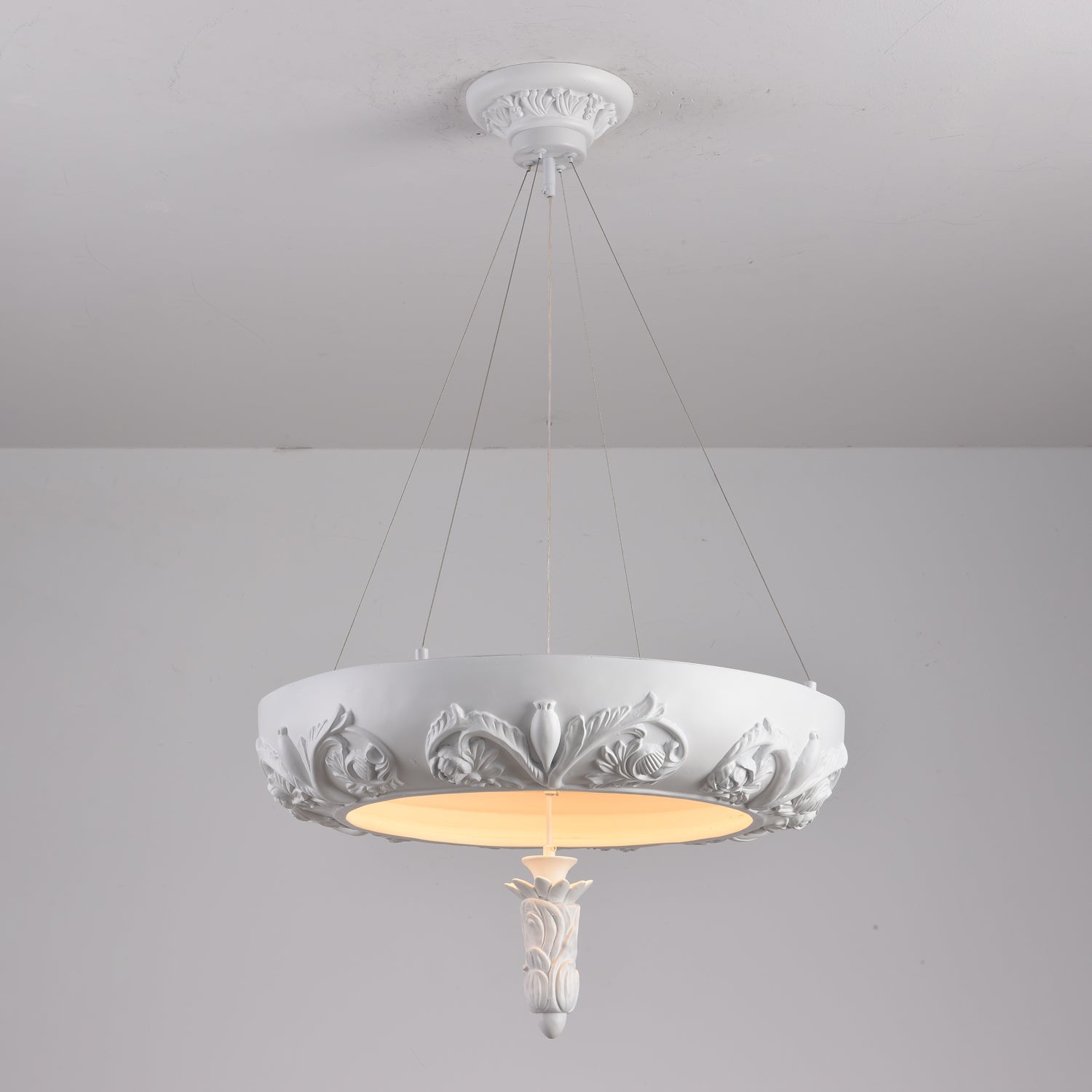 Premium Artistic Carved Chandelier - CasaraHouse