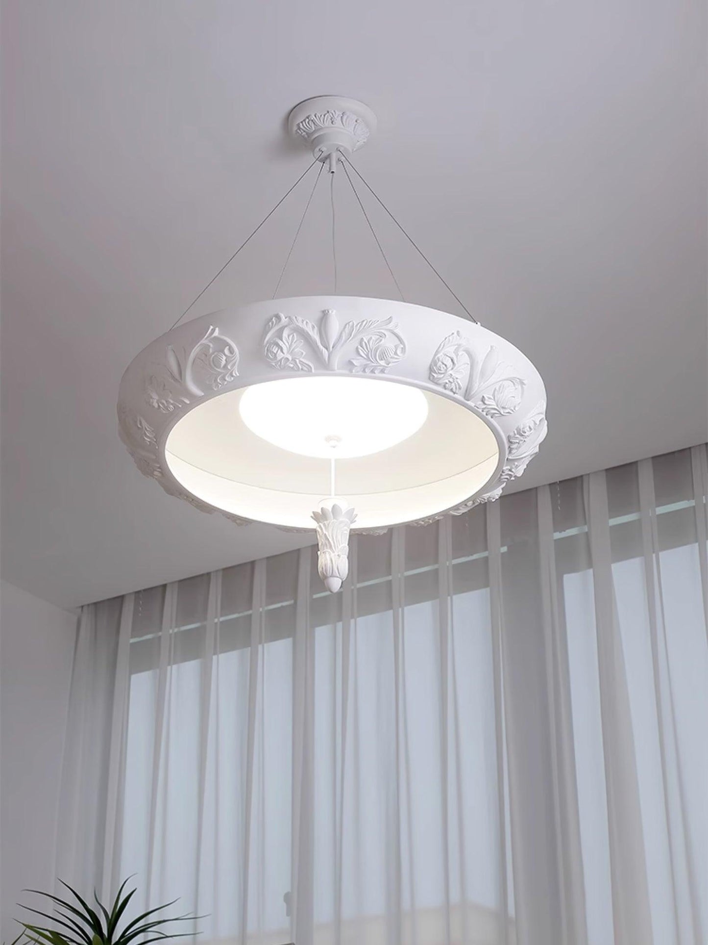 Premium Artistic Carved Chandelier - CasaraHouse