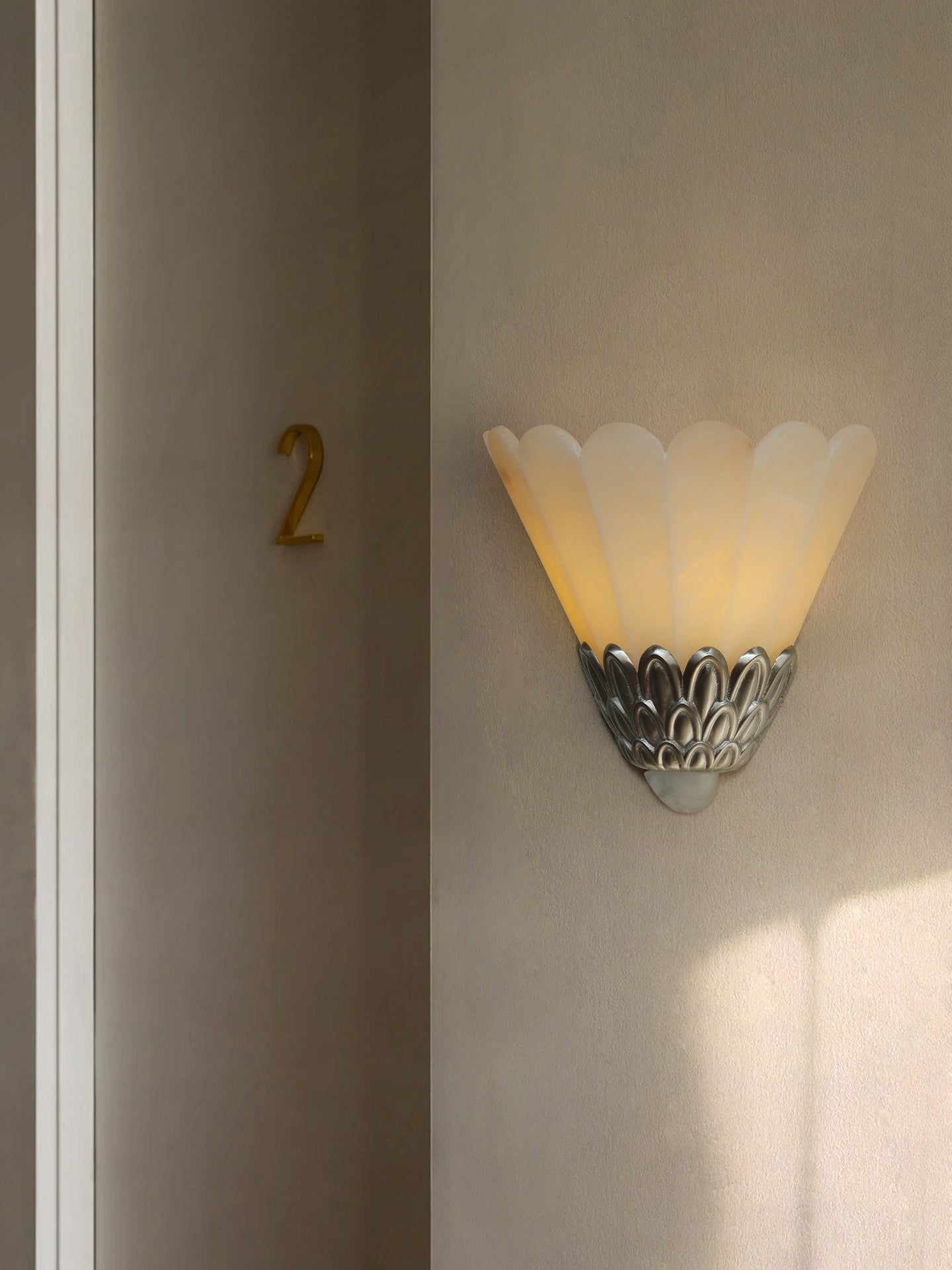 Artoria Petal Alabaster Wall Sconce Secondary image