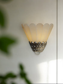Artoria Petal Alabaster Wall Sconce