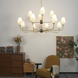 Designer Astris Brass Chandelier - CasaraHouse